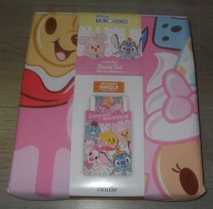 Disney Munchlings Reversible Single Duvet Set By George At Asda - New - Picture 1 of 1