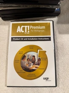 Act! Premium for Workgroups - Sage Software - VERY GOOD CONDITION!!! - Picture 1 of 2