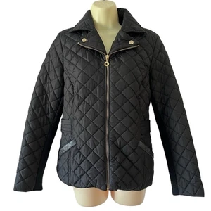 Marc New York Black Quilted /Sweater Knit Winter Jacket Coat Womens Size Small - Picture 1 of 15