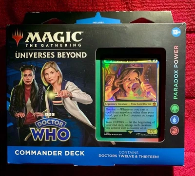 Magic The Gathering Universes Beyond (2) Commander Decks - Doctor Who - Image 1 of 2