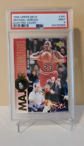 MICHAEL JORDAN - 1995 UPPER DECK #341 - Electric Court - PSA 9 - Picture 1 of 1