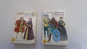 Kings & Queens of Scotland & England Playing Cards - Picture 1 of 13