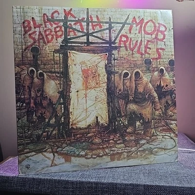 Black Sabbath–Mob Rules–1981 Warner Bros.–BSK-3605 Vinyl LP Foto 1 de 4