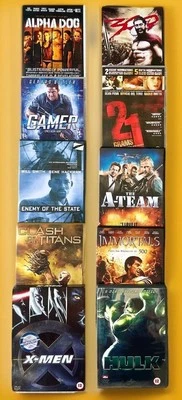 DVD Job Lot MARVEL Sci-Fi Action Adventure Epic Movies Drama Fantasy Film BUNDLE - Image 1 of 4