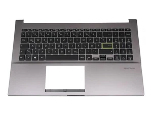 Asus VivoBook S15 S533IA original Tastatur inkl. Topcase DE (deutsch) schwarz/gr - Afbeelding 1 van 4