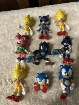 Figura SEGA Sonic the Hedgehog Werehog + 8 figuras sueltas 2,5" - 3” TOMY ~ VER FOTO Foto 1 de 4