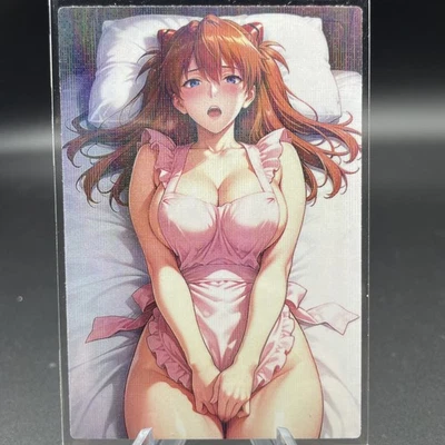 Asuka Langley Anime Waifu Card Doujin ACG Goddess Holo - Image 1 of 4