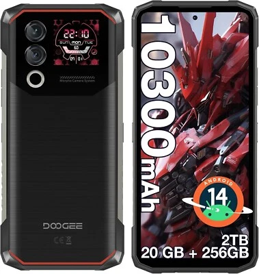 Smartphone DOOGEE Blade 10 Max Resistente, 20GB+256GB, 6.56" HD+ 1.54" Doble Pantalla Foto 1 de 4