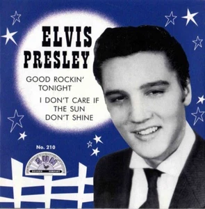 Elvis Presley-Good Rockin' Tonight/I Don't Care If The Sun Don't Shine-Red(NEW) - Imagen 1 de 8