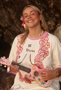CAMISETA SABBI THE VERY OVERSIZE YOU'RE BEAUTIFUL - BLANCA TALLA XL AGOTADA NUEVA CON ETIQUETAS - Imagen 1 de 8