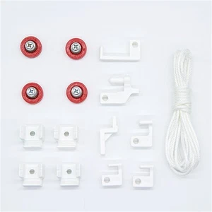Elegant shower screen spare parts/ shower screen rollers/ WHITE - Picture 1 of 9