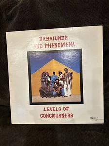 Babatunde And Phenomena Levels Of Consciousness LP 1979 1st Pressing Rare - Picture 1 of 6