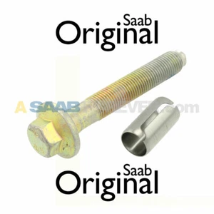 NEW SAAB 900 9-3 94-03 Stanchion Arm to Subframe Bolt & Sleeve 4345666 4246062 - Picture 1 of 4