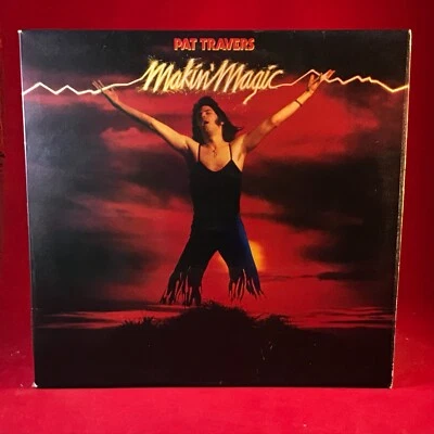 PAT TRAVERS Makin' Magic 1977 UK vinyl LP + INNER Rock 'N' Roll Susie original - Image 1 of 4