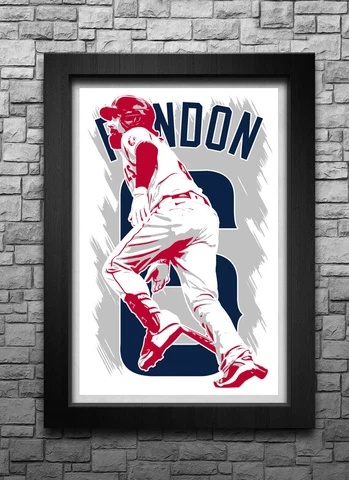 ANTHONY RENDON art print/poster LOS ANGELES ANGELS FREE S&H! JERSEY Cover
