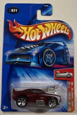 2004 Hot Wheels  First Editions 71/100 'Tooned 1969 Camaro Z28 - Image 1 of 2