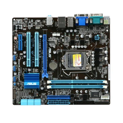 For ASUS P7H55-M LE Motherboard LGA1156 DDR3 M-ATX Mainboard - Image 1 of 4