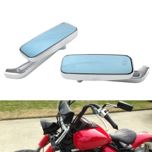 Specchio Retrovisore Moto Per Harley Suzuki Honda Kawasaki - Foto 1 di 11