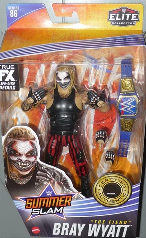 the Fiend BRAY WYATT WWE Mattel Elite Series 86 SummerSlam Action Figure DMG PKG Cover