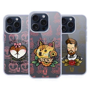HEAD CASE TATOUAGES DRÔLES ÉTUI COQUE EN GEL MOLLE POUR APPLE iPHONE TÉLÉPHONES - Photo 1 sur 10
