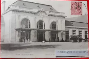 Old postcard of St.Die La Nouvelle Gare Ecrite 1904 Vosges 88 No. 717/134 - Picture 1 of 2