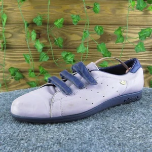 adidas Women's Sleek Series Sneaker Purple Leather Size 7.5M Gently Used 2025 - Bild 1 von 7