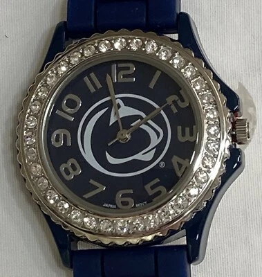 New Penn State Nittany Lions Ladies Crystals Watch, Gift for Her Mom , NCAA - Image 1 of 4
