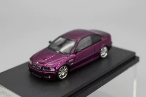 SW 1/64 Scale 1/64 BMW M3 E46 Purple Diecast Car Model Toy Collection Gift - Bild 1 von 6