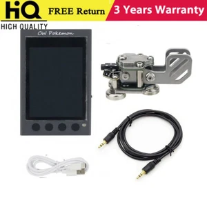 HAMCUBE Mini CW Trainer Morse Code Trainer+Stainless Steel Morse Key+Audio Cable - Picture 1 of 4