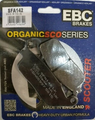 Kymco People 250 2003 2004 2005 2006 2007 PASTIGLIE FRENO ANTERIORE EBC SFA142 - Immagine 1 di 2