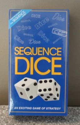 Sequence Dice Family Board Game Jax Ltd. Strategy & Luck 1999 NEW Sealed - Image 1 of 4