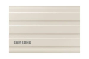 SSD 1TB Samsung Portable SSD T7 Shield USB3.2 Beige extern Kit - Bild 1 von 4