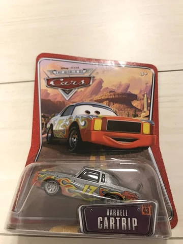 Mattel Cars Darrell Cartrip Character Car #17 Mini Car Cover