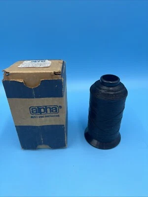 Cable de nailon negro Alpha Wire LC136 Foto 1 de 4