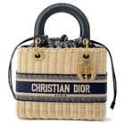 Dior Handbag Lady Oblique M0565Cmvo 2Way Shoulder Basket Bag