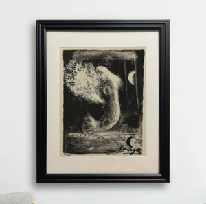 Marc Chagall Hand-Signed Original Print With COA and +$3,500 USD Appraisal - Picture 1 of 13