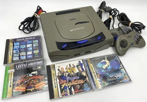 Consola Japón SEGA SATURN #HST-3210 con 2 mandos, cables y 4 juegos PROBADA - Imagen 1 de 18