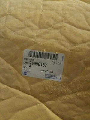 Peça da câmera de backup Chevrolet Silverado / GMC Sierra 2009-2012 tampa da caçamba # 25998187 - Imagem 1 de 4