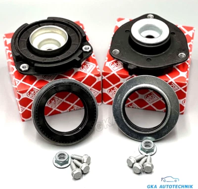 FEBI BILSTEIN 2x Febi Federbeinlager Domlager Vorne für VW GOLF 5 6 PASSAT 3C TIGUAN TOURAN