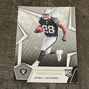 Josh Jacobs 2019 Rookies & Stars RC Rookie Card #117 Raiders - Bild 1 von 2