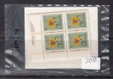VC1020 CANADA #708 MS PLATE BLOCK STAMPS M NH   BIG DISCOUNT ON S&H 4 - 40 LOTS