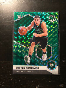 2020-21 Panini Mosaic Green Payton Pritchard Rookie Boston Celtics #210 PWE