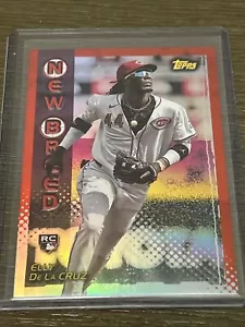 Elly De La CRUZ 2024 Topps Archives 99 New Breed Red Foil Rookie RC /25 - Bild 1 von 9
