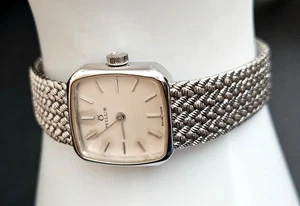 Reloj suizo Milus vintage manual plata mujer - Imagen 1 de 6