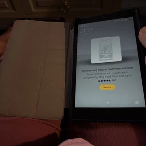 Kindle Fire HD 8 Amazon Tablet 16GB Wi-Fi 8th Gen. 2018 Blue Fully Working - Picture 1 of 4
