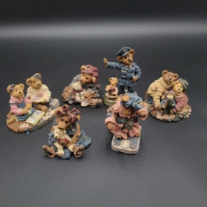 Boyds Bears Friends / Family Lot of 6 Figurines   2277924 ,228348 ,2284 & More. - Picture 1 of 10
