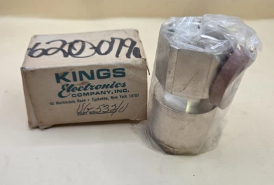 Kings Electronics (Amphenol) COAX Connector 91836 UG-532/U New Sealed - Image 1 of 4