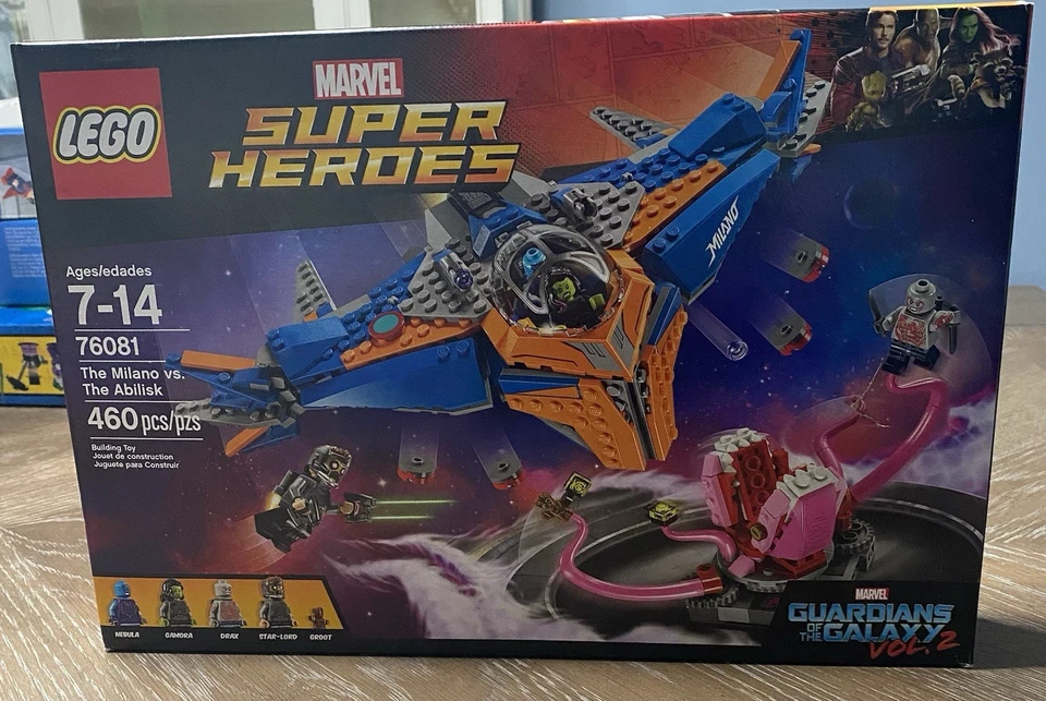LEGO 76081 Marvel The Milano vs. The Abilisk NEW Sealed Retired Star Lord Groot - Image 1 of 4