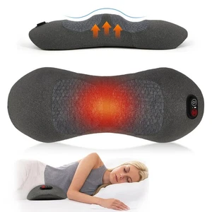 3 in 1 Rechargeable Back Massager with Heat, Height Adjustable for Bed and Ch... - Foto 1 di 7