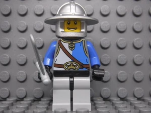 LEGO Kings Knight Castle Soldat Minifigur cas526 blau und weiß - Bild 1 von 4